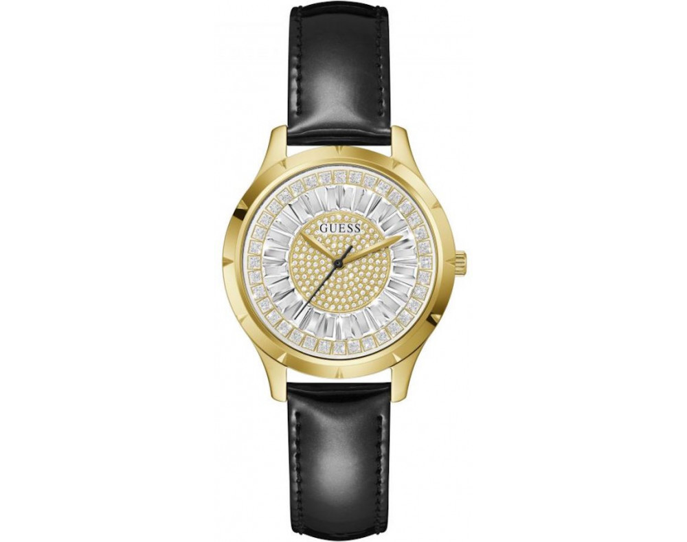 Guess Glamour GW0299L2 Quarzwerk Damen-Armbanduhr Guess Glamour GW0299L2 Quarzwerk Damen-Armbanduhr