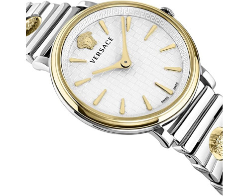 Versace V-Circle VE8104922 Quarzwerk Damen-Armbanduhr