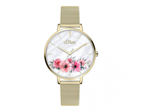 s.Oliver SO-4080-MQ Reloj Cuarzo para Mujer