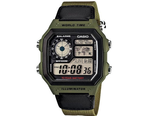 Casio Sports AE-1200WHB-3B Quarzwerk Herren-Armbanduhr