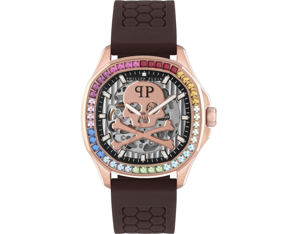 Philipp Plein High-Conic Skeleton Spectre PWRAA0623 Montre Mécanique Homme Philipp Plein High-Conic Skeleton Spectre PWRAA0623 Montre Mécanique Homme