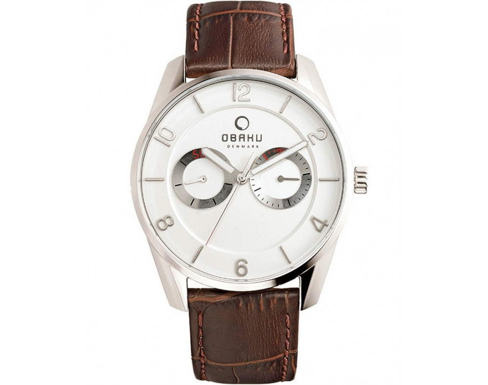 Obaku Flint V171GMCIRN Mens Quartz Watch Obaku Flint V171GMCIRN Mens Quartz Watch