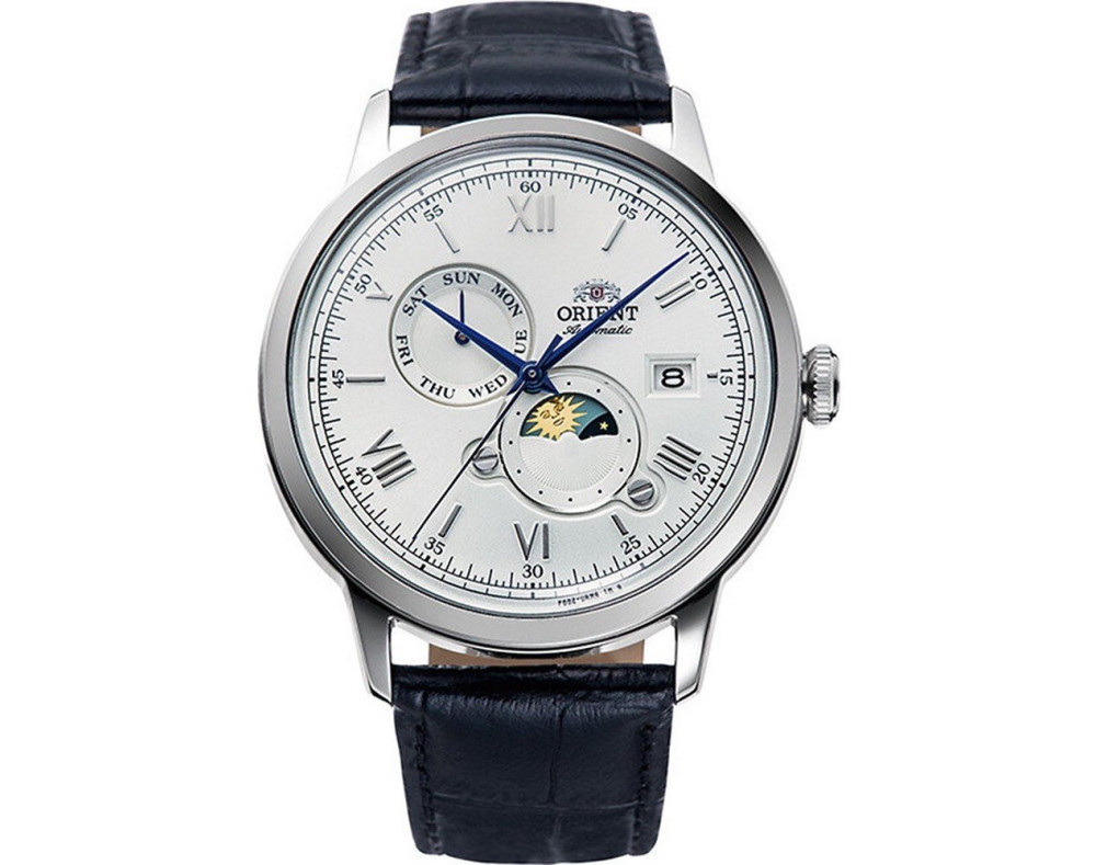 Orient Sun & Moon RA-AK0802S30B Orologio Uomo Meccanico Orient Sun & Moon RA-AK0802S30B Orologio Uomo Meccanico