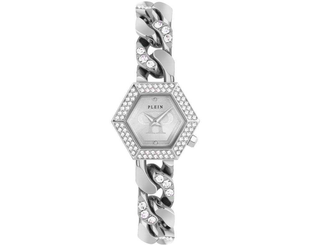 Philipp Plein The Hexagon Groumette PWWBA0123 Quarzwerk Damen-Armbanduhr Philipp Plein The Hexagon Groumette PWWBA0123 Quarzwerk Damen-Armbanduhr