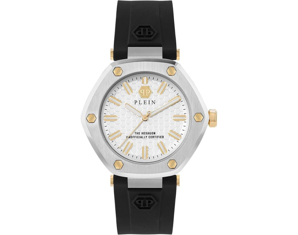 Philipp Plein The Hexagon PW1BA0223 Montre Quartz Femme Philipp Plein The Hexagon PW1BA0223 Montre Quartz Femme
