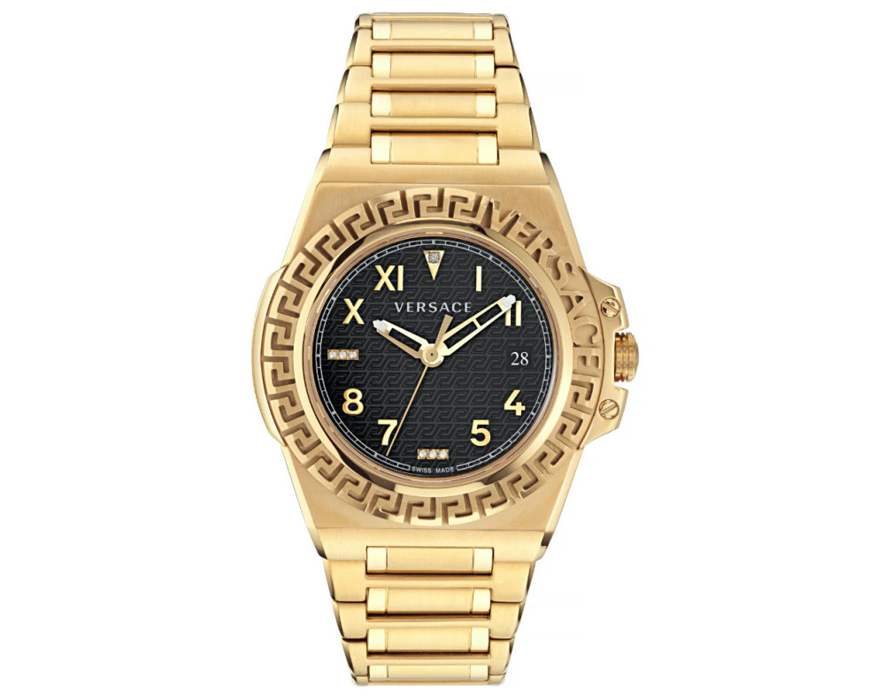 Versace Greca Reaction Diamonds VE3I00723 Quarzwerk Herren-Armbanduhr Versace Greca Reaction Diamonds VE3I00723 Quarzwerk Herren-Armbanduhr