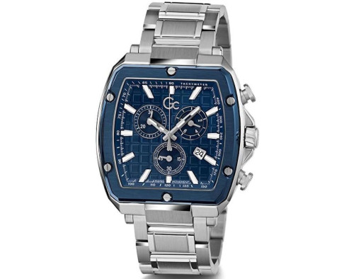 GC Spirit Tonneau Y83005G7MF Herrenuhr Chronograph