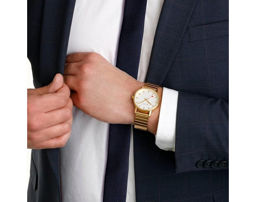 Mondaine Classic Swiss Railways A660.30360.16SBM Herrenuhr