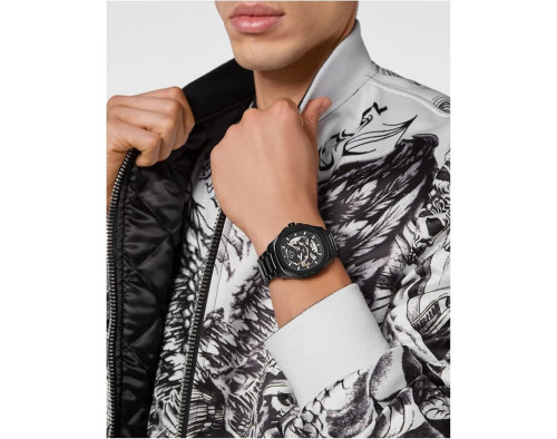 Philipp Plein High-Conic PWRAA0423 Montre Mécanique Homme