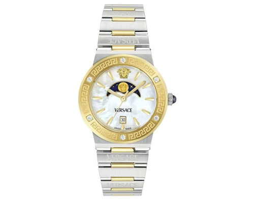 Versace Greca Logo Moonphase Diamonds VE7G00524