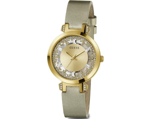 Guess Crystal Clear GW0535L4 Quarzwerk Damen-Armbanduhr