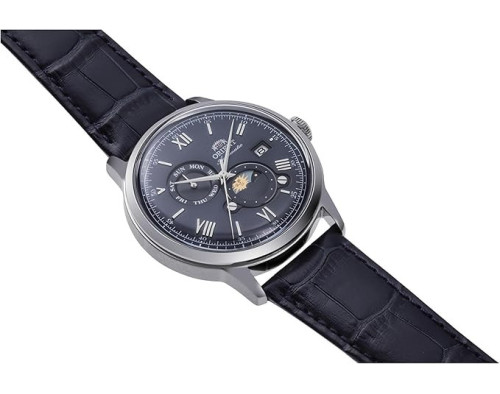 Orient Sun & Moon RA-AK0806L30B Mechanisch Herren-Armbanduhr
