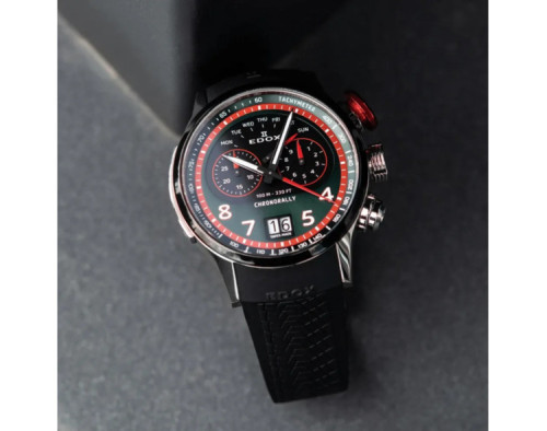 EDOX Chronorally Titanium 38001-TINNR-VR