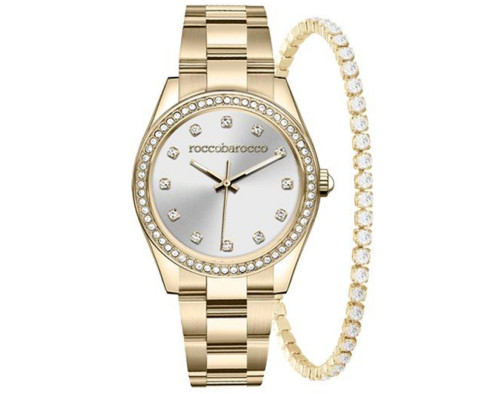 Roccobarocco RB.2579-05M Damenuhr und Armband Set