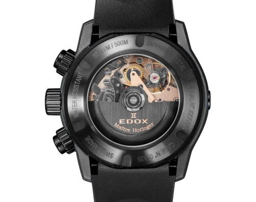 EDOX CO-1 Carbon Chrono Automatic 01125-CLNGN-NING