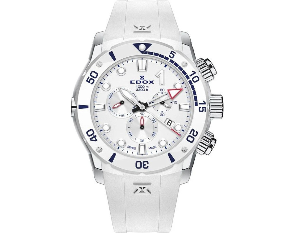 EDOX CO-1 Chrono Titanium 10242-TINB-BBUINR