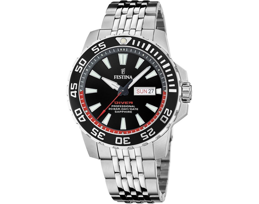 Festina Diver Professional F20661/3 Quarzwerk Herren-Armbanduhr
