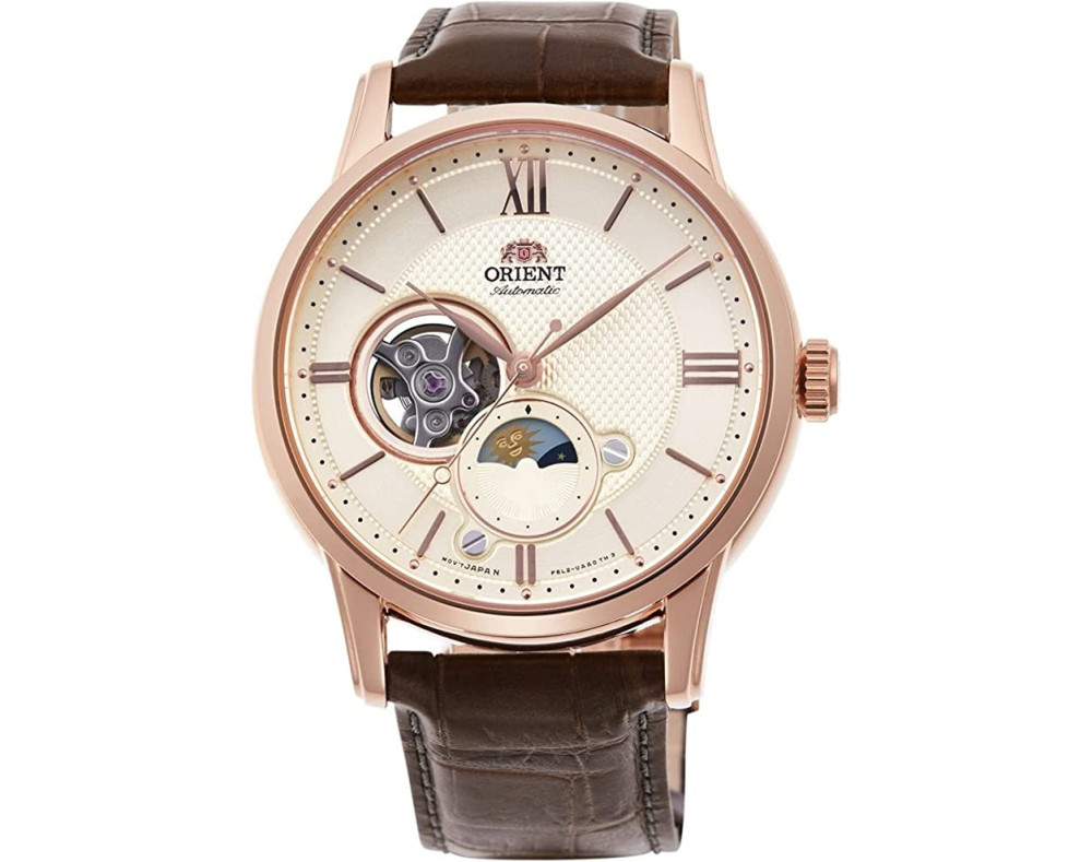 Orient Sun and Moon RA-AS0009S10B Mens Mechanical Watch Orient Sun and Moon RA-AS0009S10B Mens Mechanical Watch