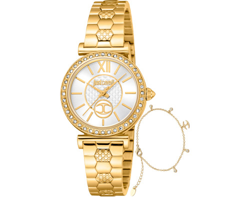 Just Cavalli Set JC1L273M0055 Quarzwerk Damen-Armbanduhr