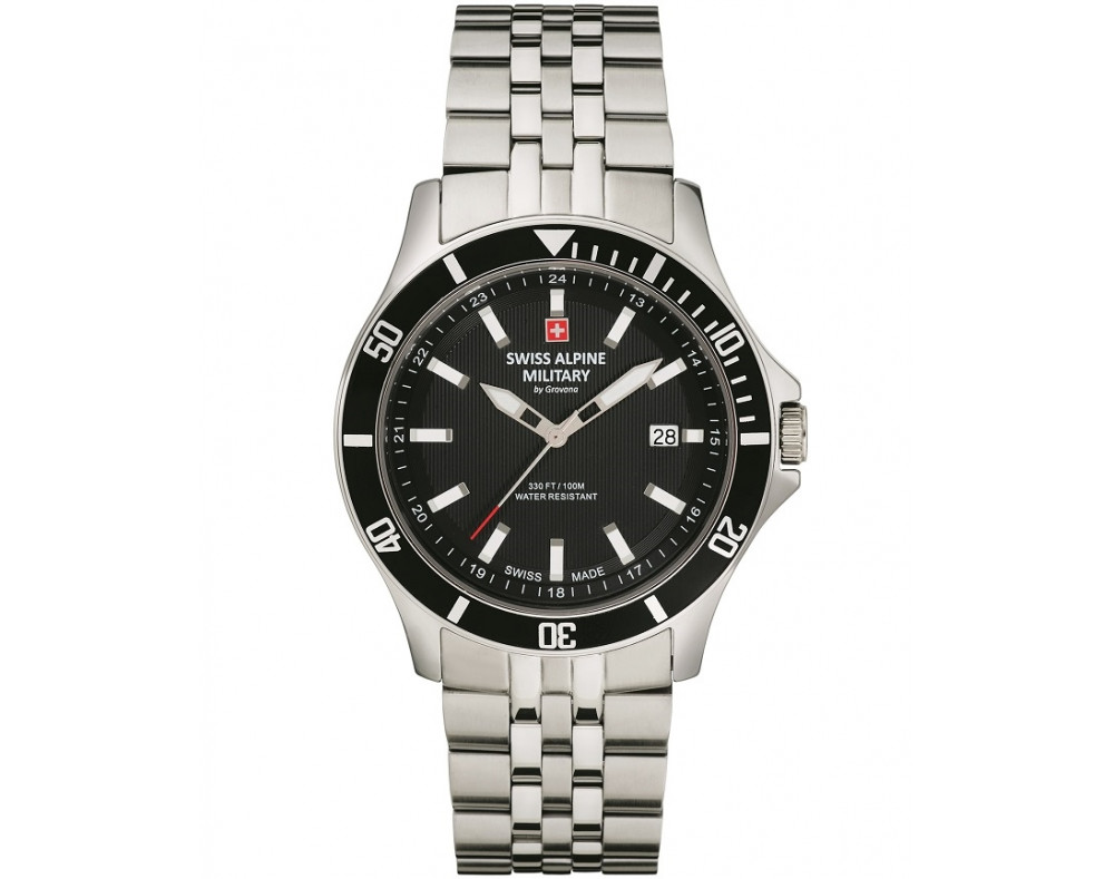 Swiss Alpine Military SAM7022.1137 Quarzwerk Herren-Armbanduhr Swiss Alpine Military SAM7022.1137 Quarzwerk Herren-Armbanduhr