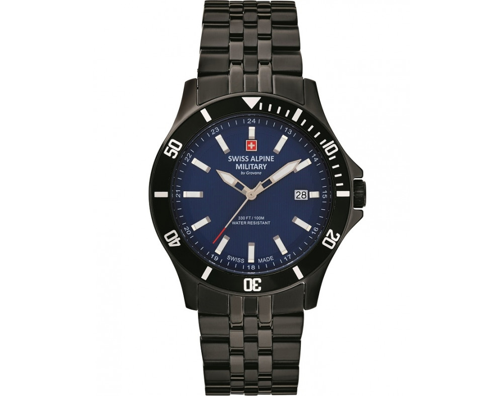 Swiss Alpine Military SAM7022.1175 Quarzwerk Herren-Armbanduhr