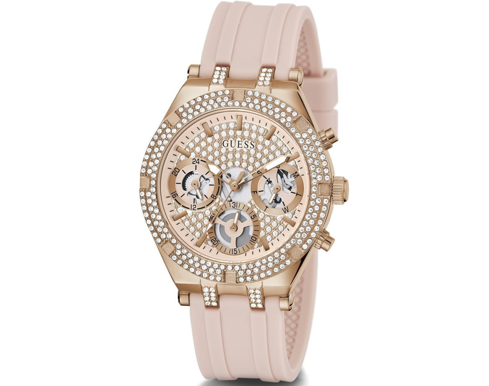 Guess Heiress GW0407L3 Quarzwerk Damen-Armbanduhr