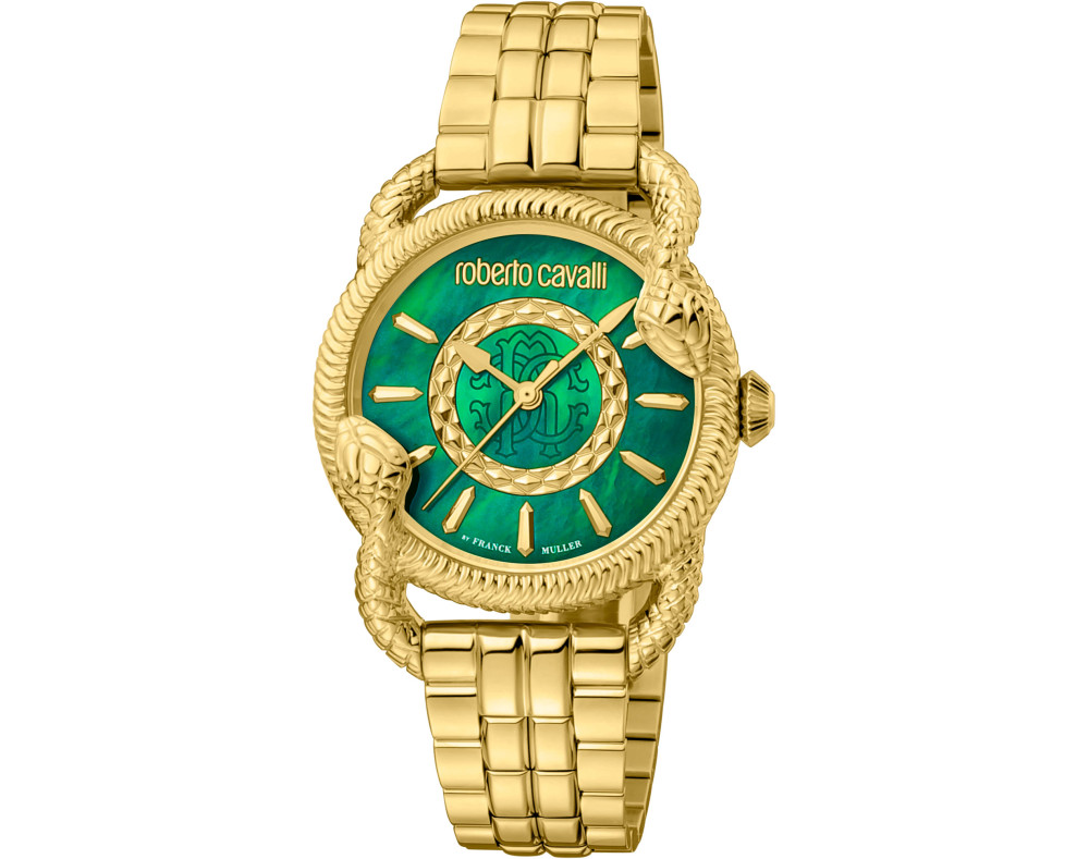 Roberto Cavalli by Franck Muller RV1L126M1041 Quarzwerk Damen-Armbanduhr Roberto Cavalli by Franck Muller RV1L126M1041 Quarzwerk Damen-Armbanduhr