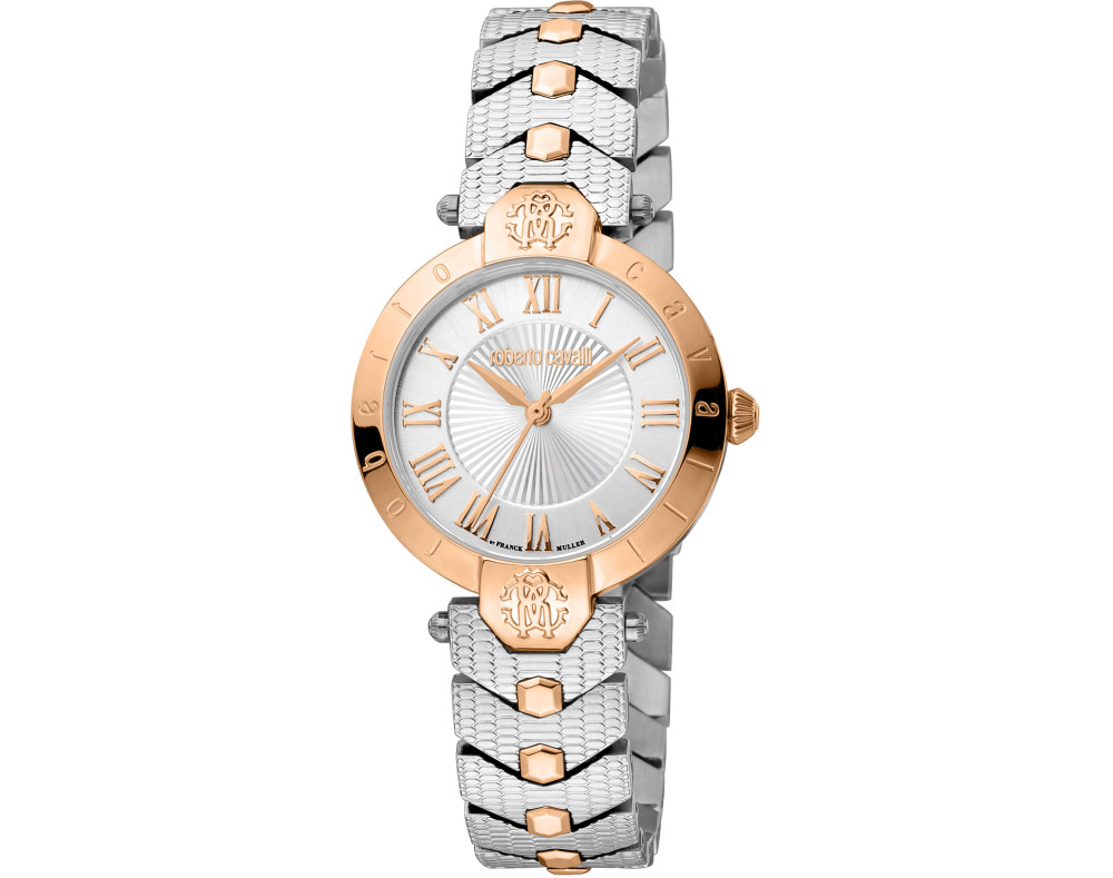 Roberto Cavalli by Franck Muller RV1L166M0091 Quarzwerk Damen-Armbanduhr Roberto Cavalli by Franck Muller RV1L166M0091 Quarzwerk Damen-Armbanduhr