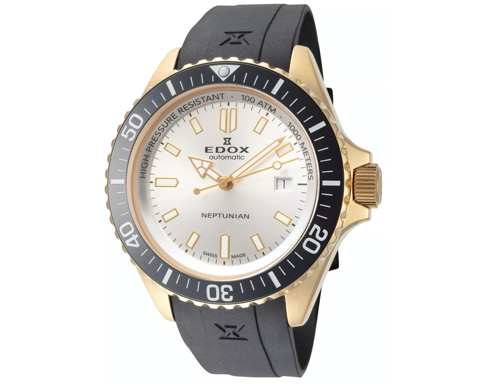EDOX Neptunian 80120-37JCA-AID Montre Mécanique Homme EDOX Neptunian 80120-37JCA-AID Montre Mécanique Homme