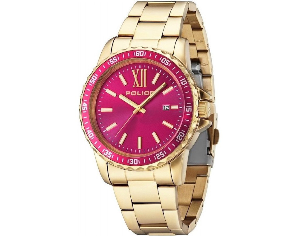 Police Las Vegas PL.14494JSG/31M Montre Quartz Femme Police Las Vegas PL.14494JSG/31M Montre Quartz Femme