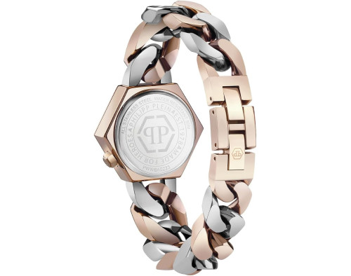 Philipp Plein The Hexagon Groumette PWWBA0223 Quarzwerk Damen-Armbanduhr