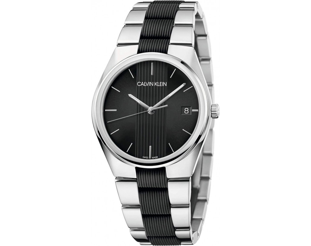 Calvin Klein Contrast K9E211B1 Montre Quartz Homme