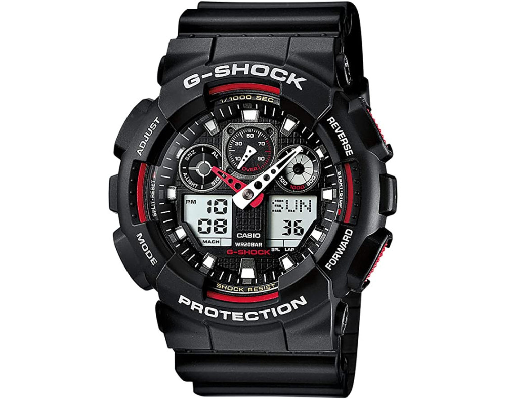 Casio G-Shock GA-100-1A4ER Mens Quartz Watch Casio G-Shock GA-100-1A4ER Mens Quartz Watch