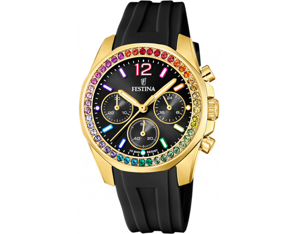 Festina Trend Boyfriend F20650/3 Womens Quartz Watch Festina Trend Boyfriend F20650/3 Womens Quartz Watch