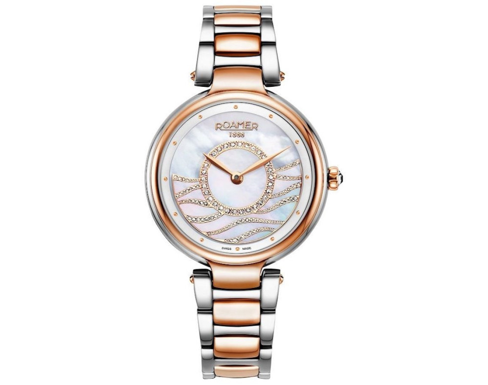 Roamer Lady Mermaid 600857-49-15-50 Quarzwerk Damen-Armbanduhr