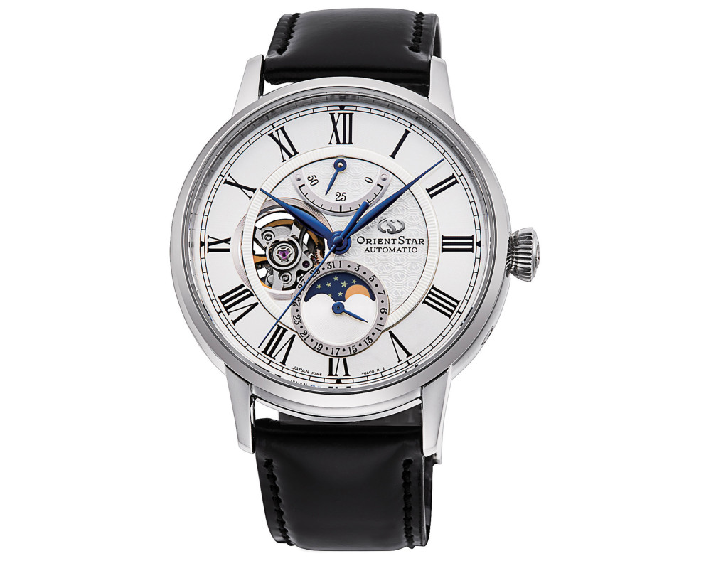 Orient Star Moon Phase RE-AY0106S00B Mechanisch Herren-Armbanduhr