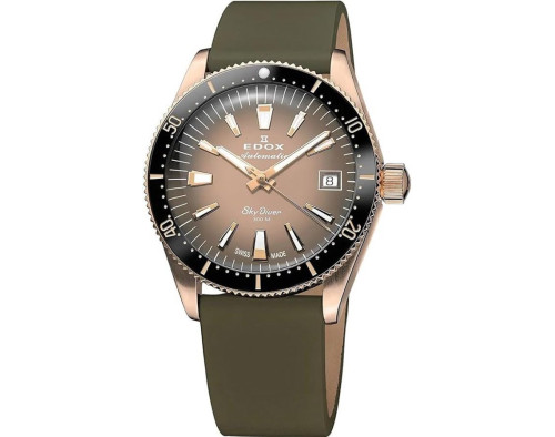 EDOX Skydiver Set 80131-37RNC-VDBEI Montre Mécanique Femme