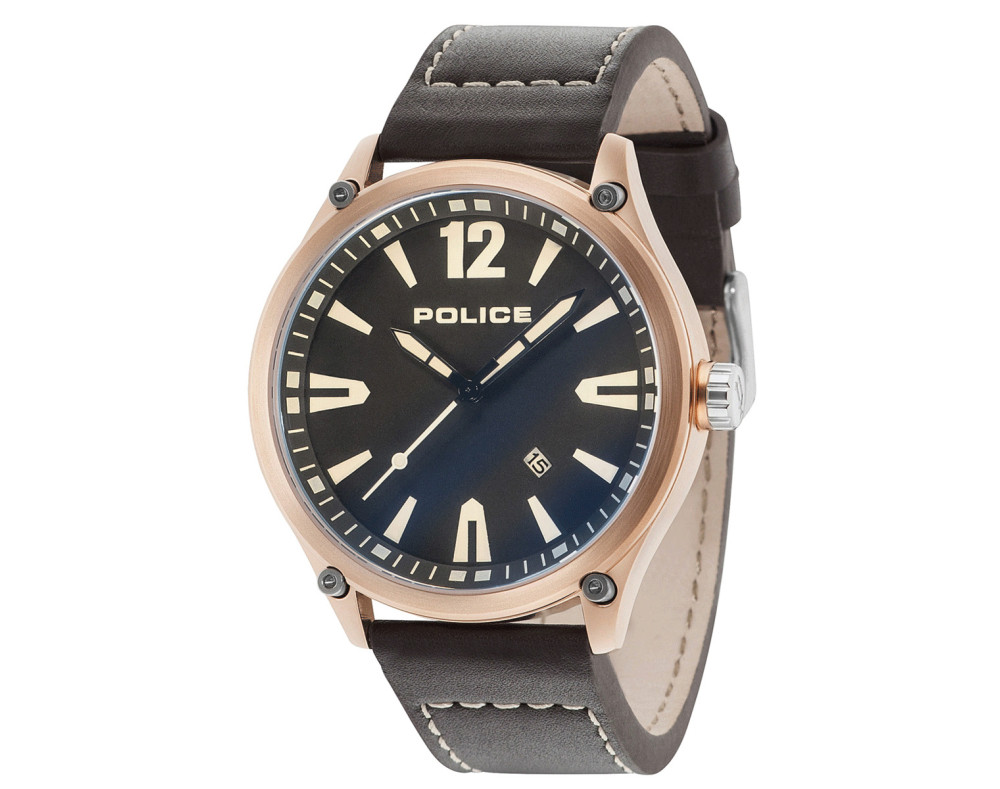 Police Denton PL.15244JBR/02 Herrenuhr