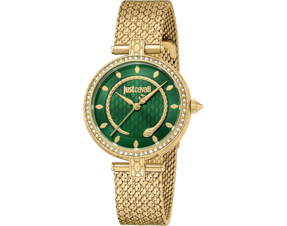 Just Cavalli Glam Chic JC1L240M0035 Quarzwerk Damen-Armbanduhr