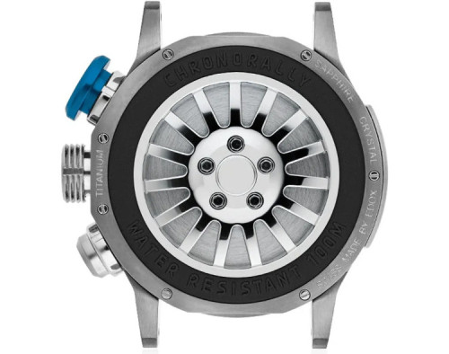 EDOX Chronorally Titanium 38003-TINBU-BRNBU
