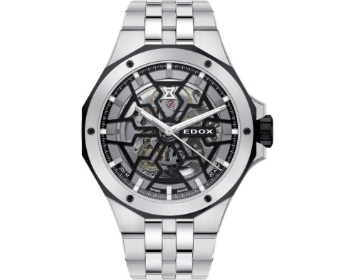 EDOX Delfin Mecano Skeleton 85303-3NM-NBG