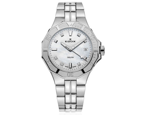 EDOX Delfin The Original Diver Lady Diamonds 53020-3M-NADN