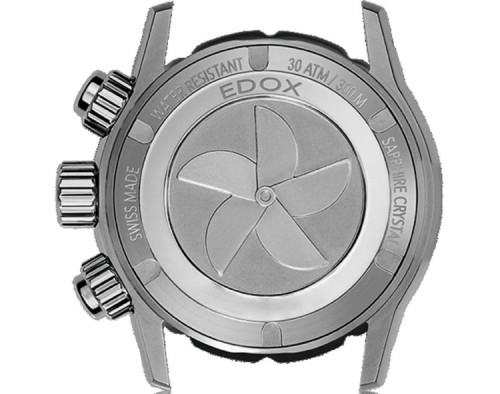EDOX CO-1 Chronolady Diamonds 10255-3BCAB-BUCIDN