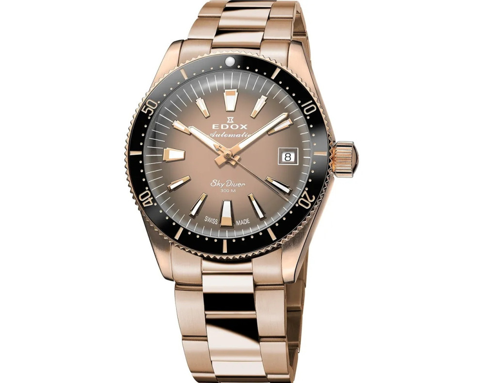 EDOX Skydiver Automatic Lady 80131-37RNM-VDBEI