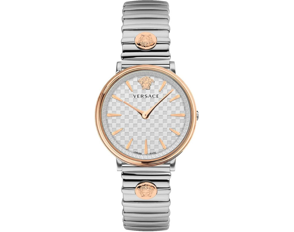 Versace V-Circle VE8105022 Quarzwerk Damen-Armbanduhr Versace V-Circle VE8105022 Quarzwerk Damen-Armbanduhr