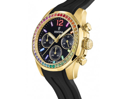 Festina Trend Boyfriend F20650/3 Quarzwerk Damen-Armbanduhr