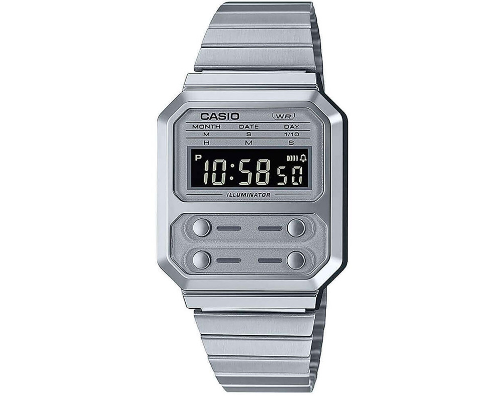 Casio Retro Vintage A100WE-7BEF Unisex Quartz Watch Casio Retro Vintage A100WE-7BEF Unisex Quartz Watch