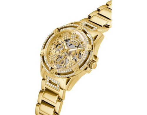 Guess Queen GW0464L2 Quarzwerk Damen-Armbanduhr